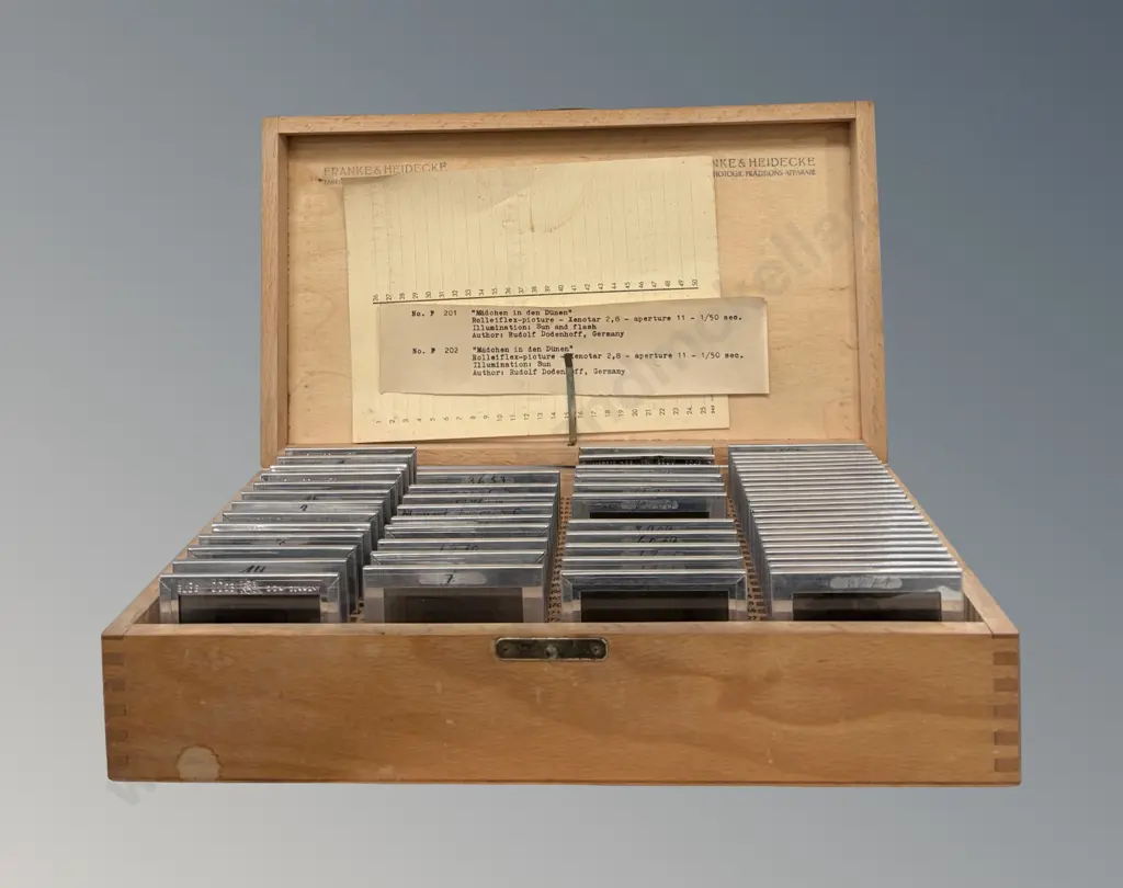Boxed Glass Negatives including pivotal moment from the historic 1953 Mount Everest Expedition Image 1++