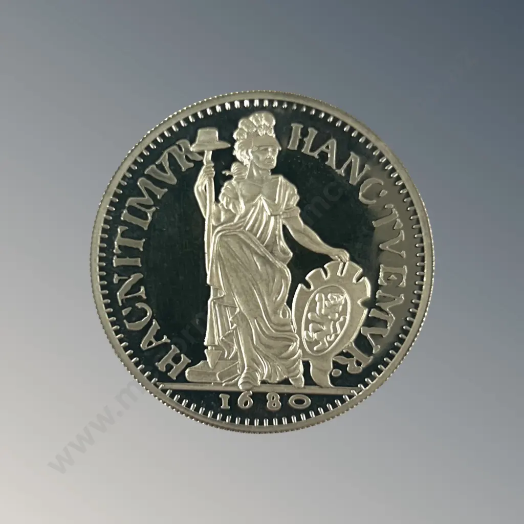 Netherlands, I Gulden 1680 Silver Proof UNC TW31gms Image 1++