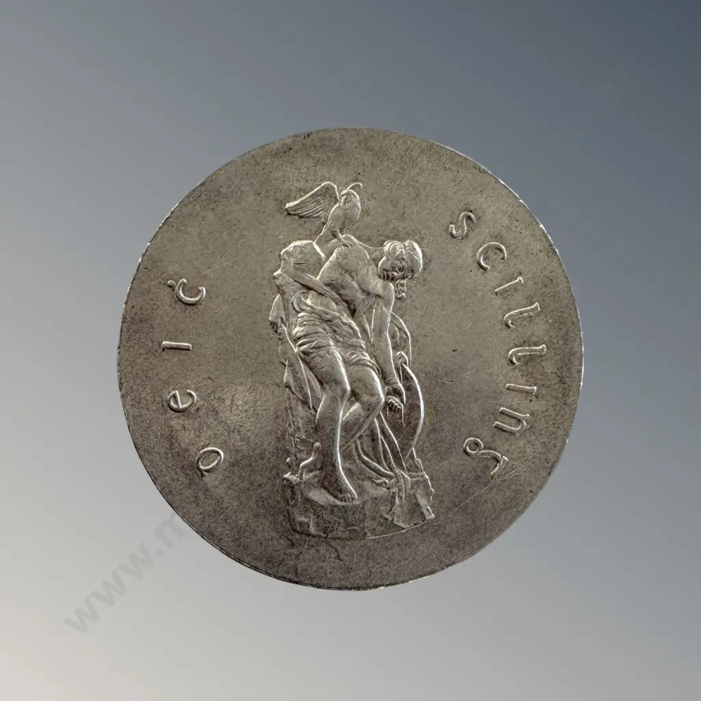 1966 Irish Ten Shilling .833 Silver Coin TW18.4gms Image 1++