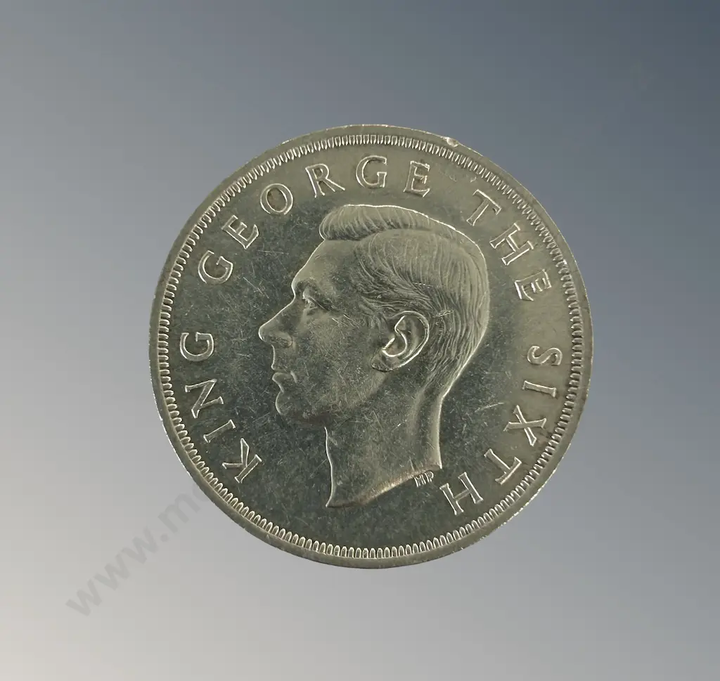 NZ Crown 1949 and 1933 Thruppence Image 1++