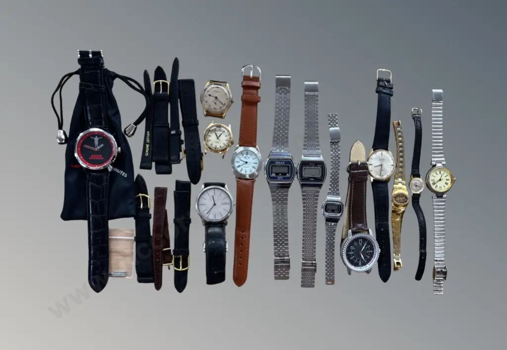 Quantity of Wrist Watches and Straps, Solex, Ricoh, Skagen, Dawn French, Bifora, Rogania etc, some AF Image 1++