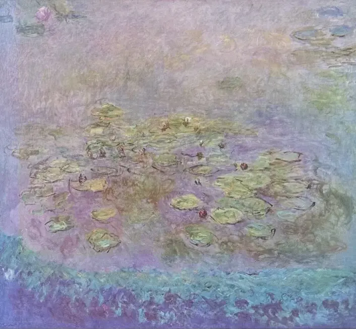 Claude Monet - Water Lilies, print on paper, 620x690mm  Image 1++