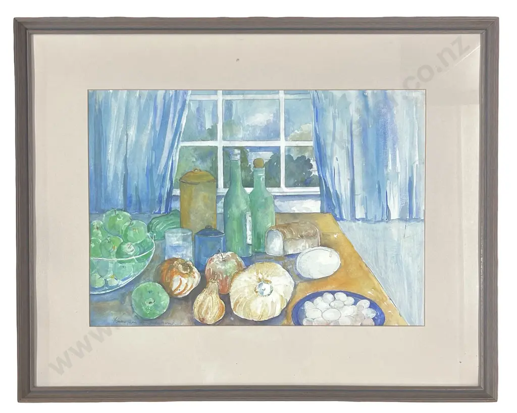 Kath von Tunzelmann - Still Life, watercolour on paper, 400x580mm Image 1++