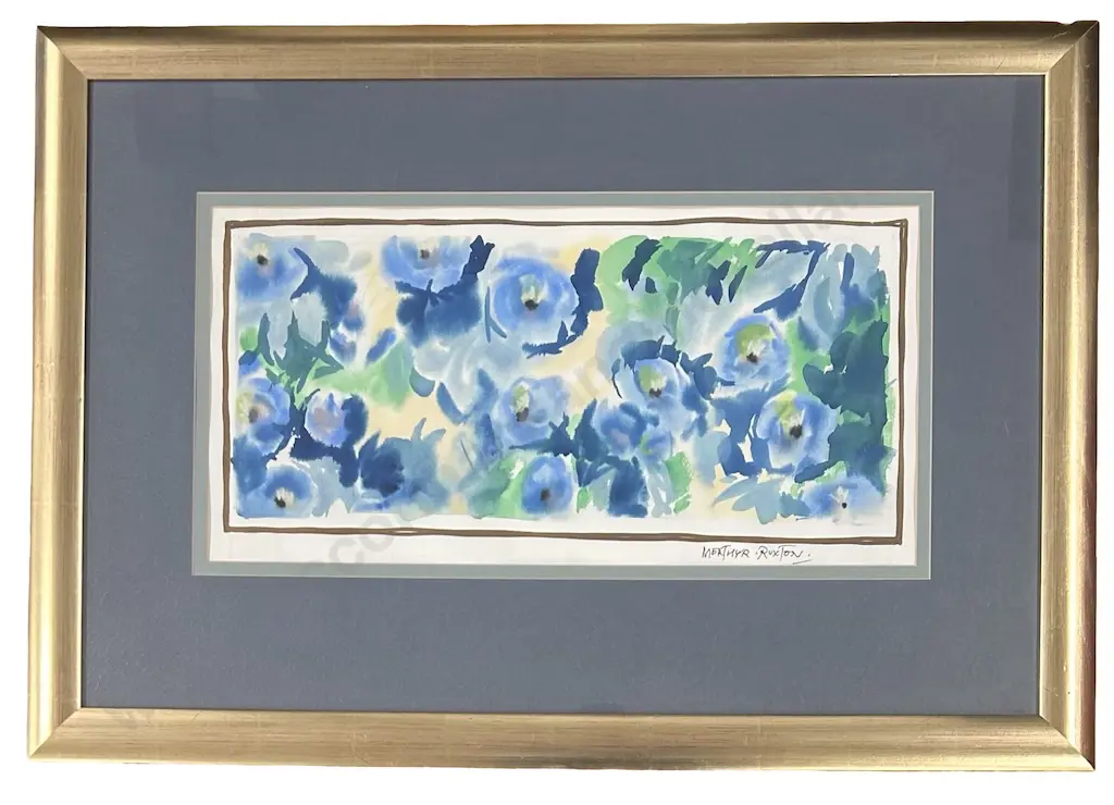 Merthyr Ruxton - Untitled, watercolour on paper, 270x540mm Image 1++