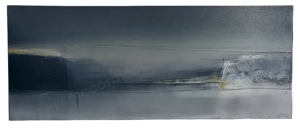 Jane Kellahan - The Coast of Chi, oil on canvas, 400x1000mm Image 1++