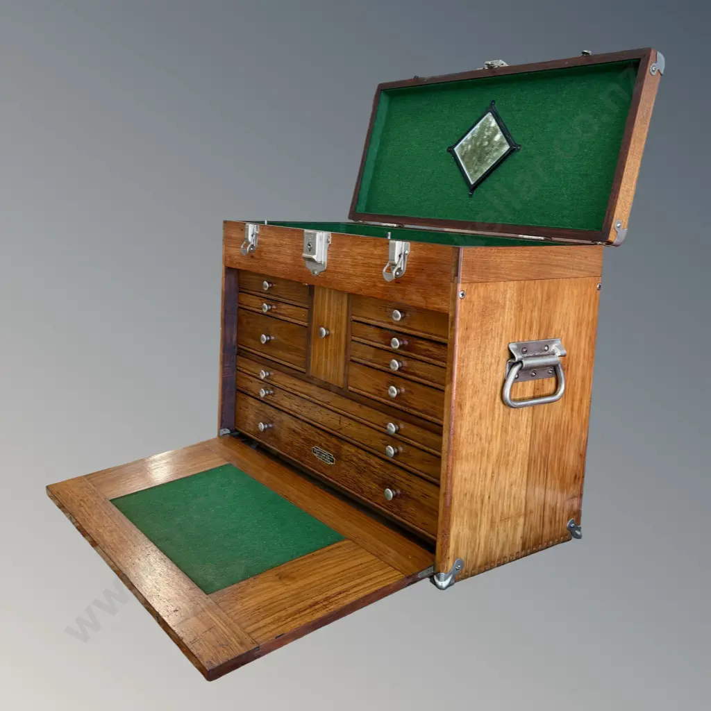 H. Gerstner & Sons Felt Lined Multi Drawer Tool Chest, H40xL51xD24cm Image 1++
