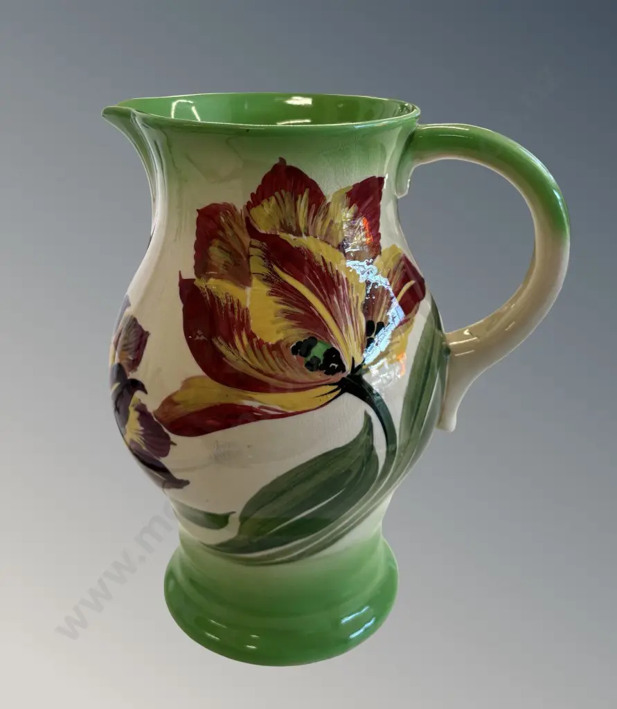 Royal Doulton Hand Painted Floral Pitcher H22cm Image 1++