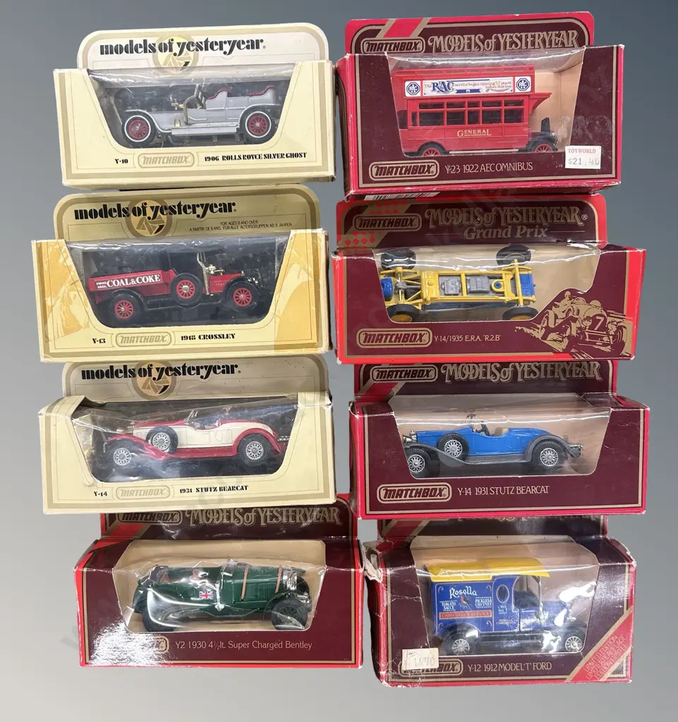 Boxed Yesteryear Vintage Car Toys (8) Image 1++