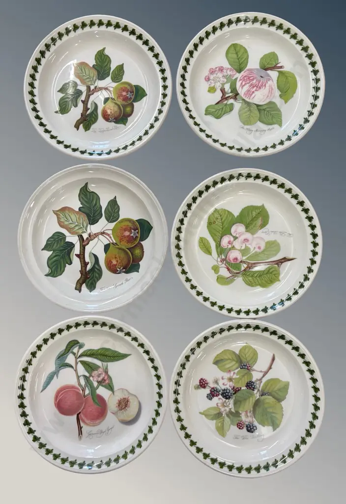Portmeirion Pomana Lunch Plates (4), Dia21.5cm, AF Fading Image 1++