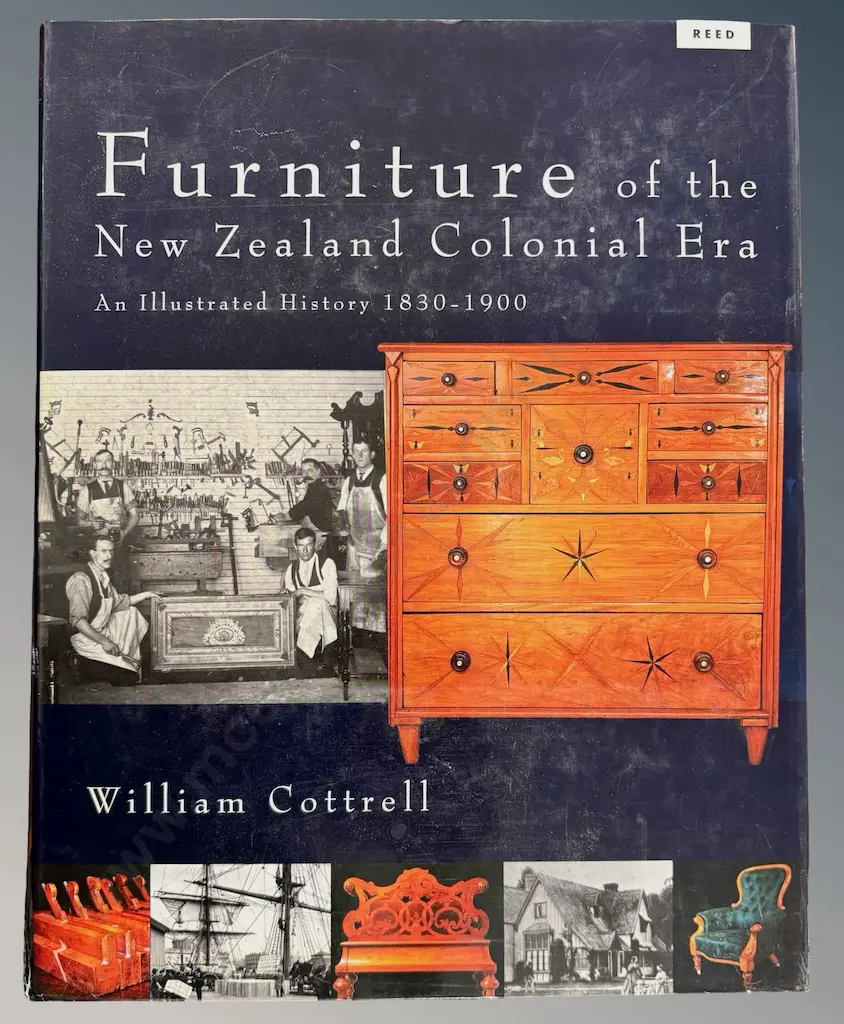 William Cottrell - Furniture of the NZ Colonial Era Hardcover Book Image 1++