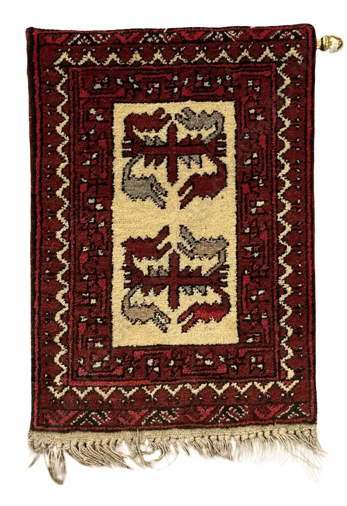 Wall Hanging Persian Prayer Rug , 70x48cm Image 1++