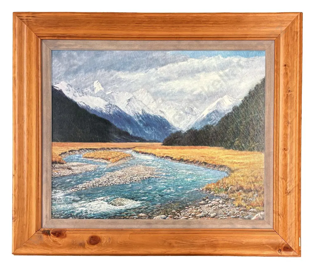 Peter Jean Caley - Eggleton Valley, oil on board, 380x480mm Image 1++