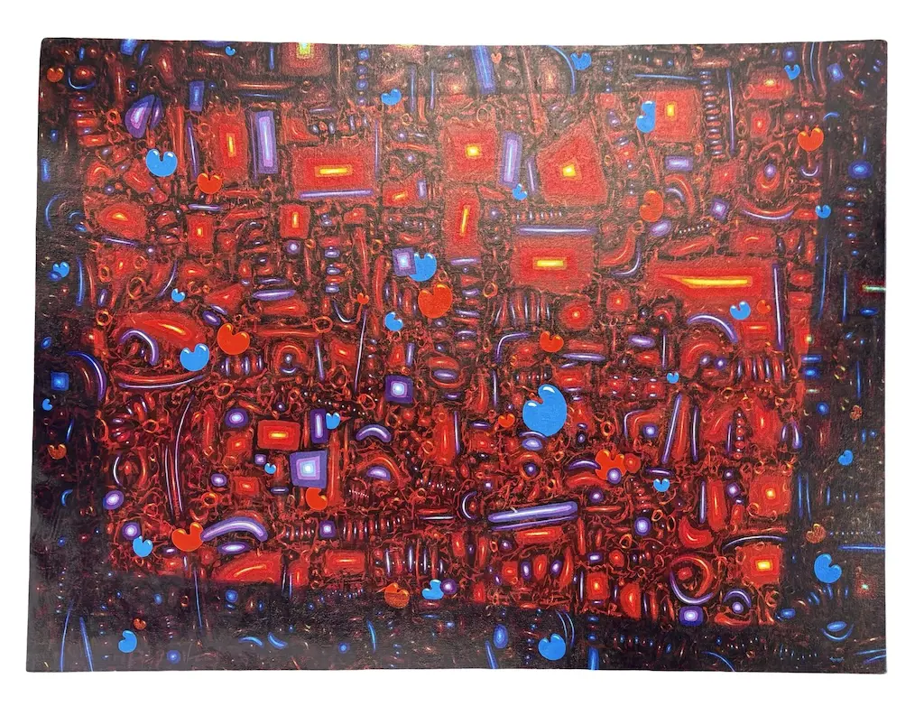 Keith Morant - Bloom, acrylic on canvas, 755x1010mm Image 1++