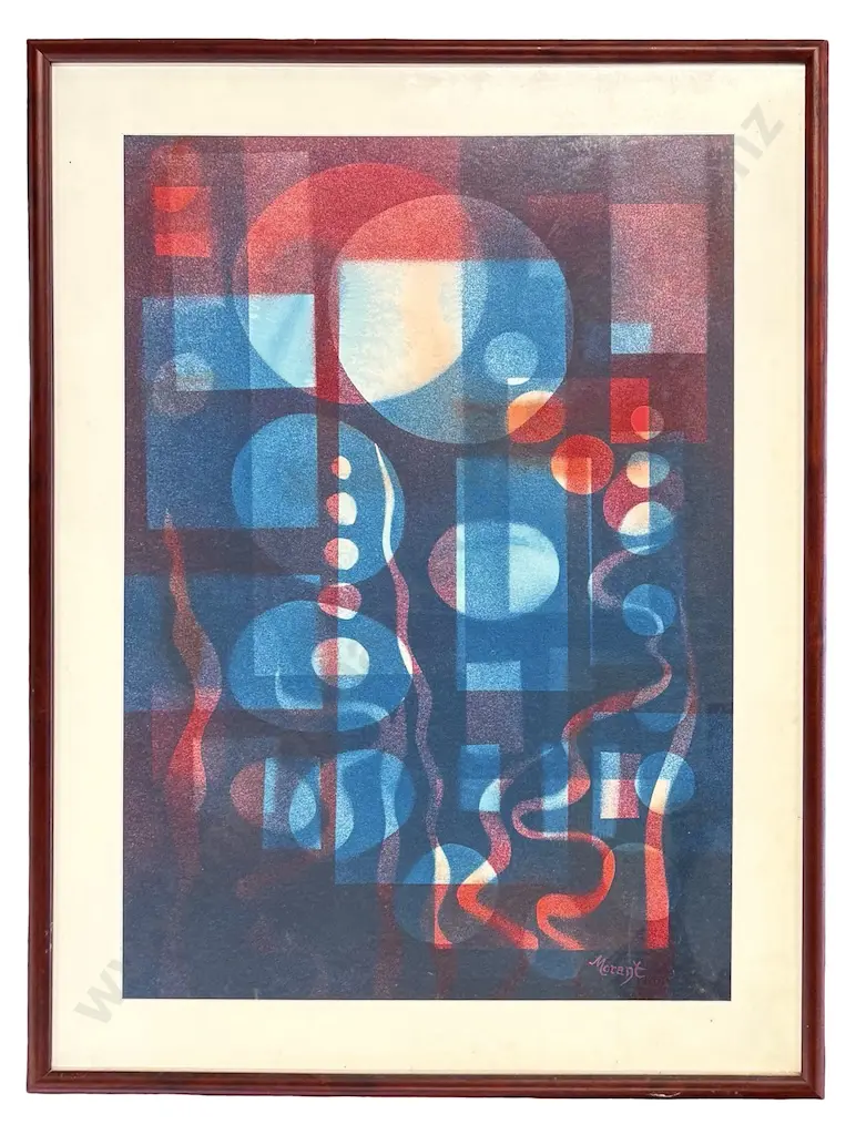 Keith Morant - Blood Pressure, acrylic on paper, 575x405mm Image 1++