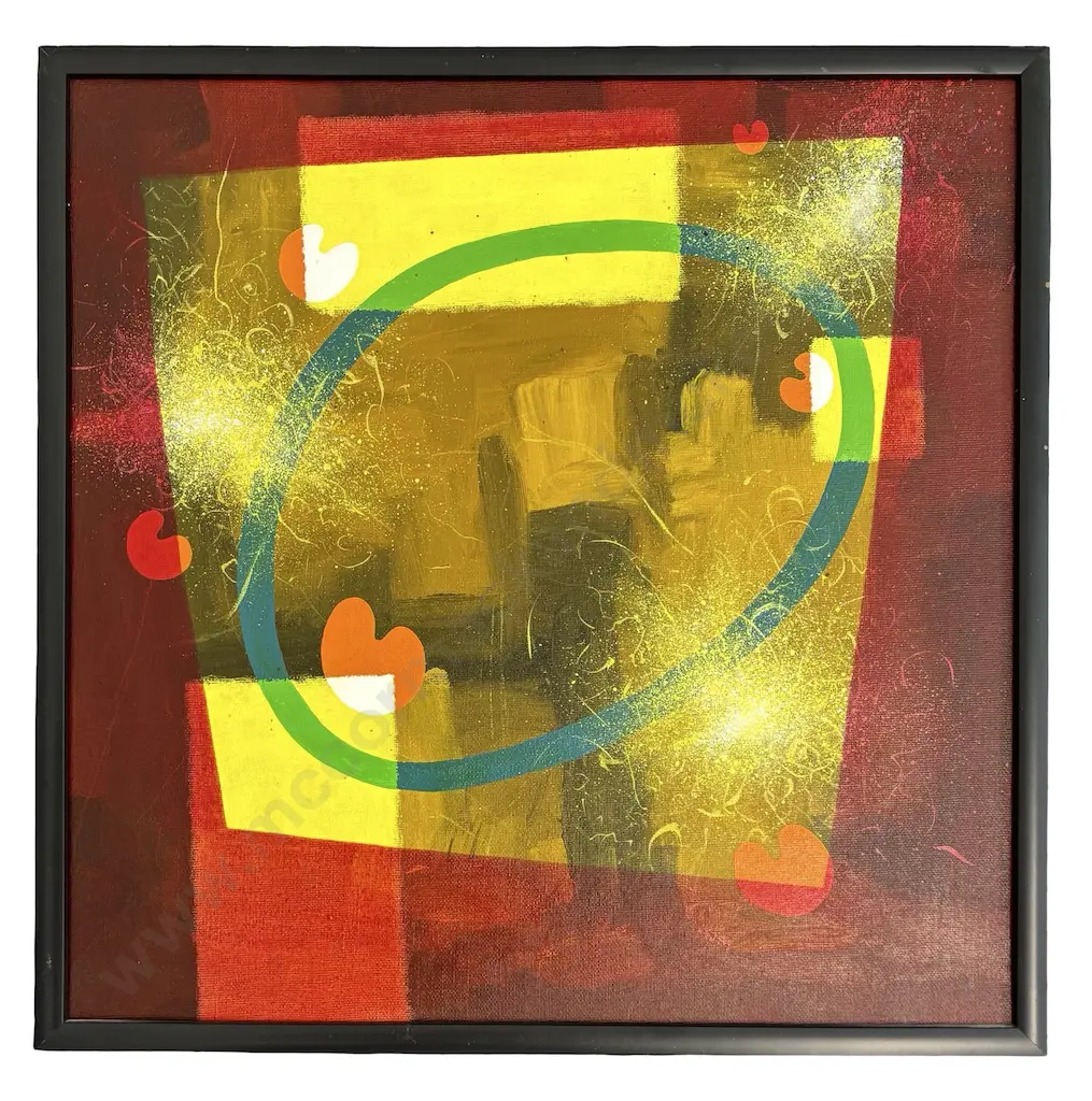Keith Morant - Harvest, acrylic on canvas, 440x440mm Image 1++