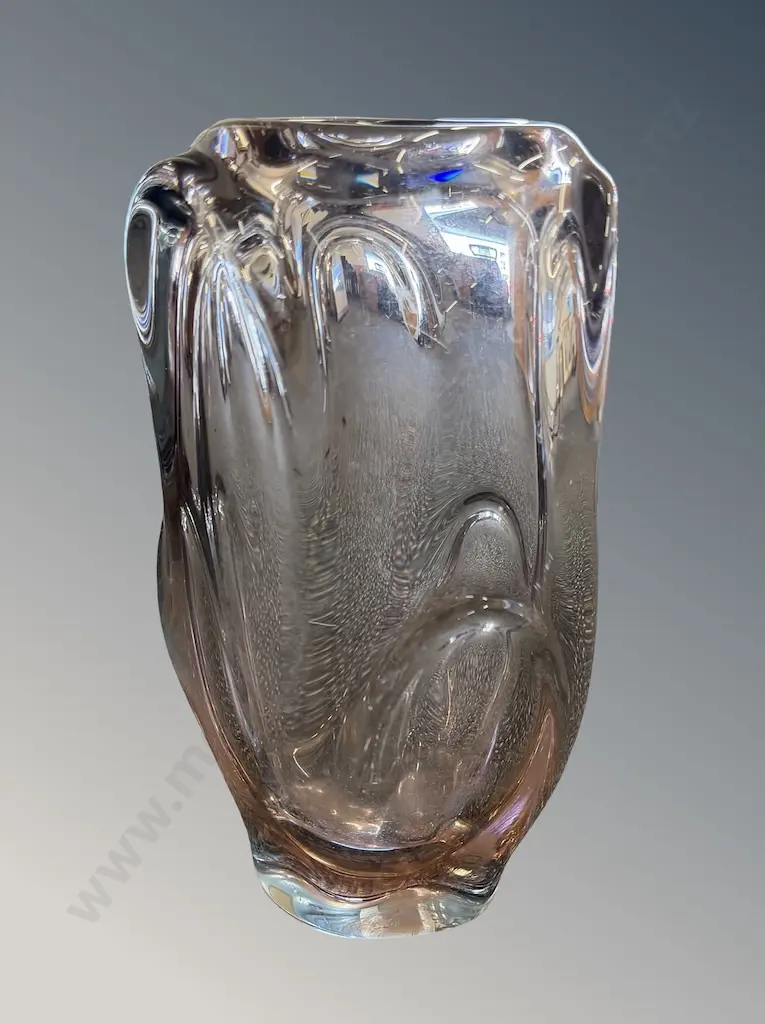 Murnao Swirl Glass Vase, H20cm Image 1++