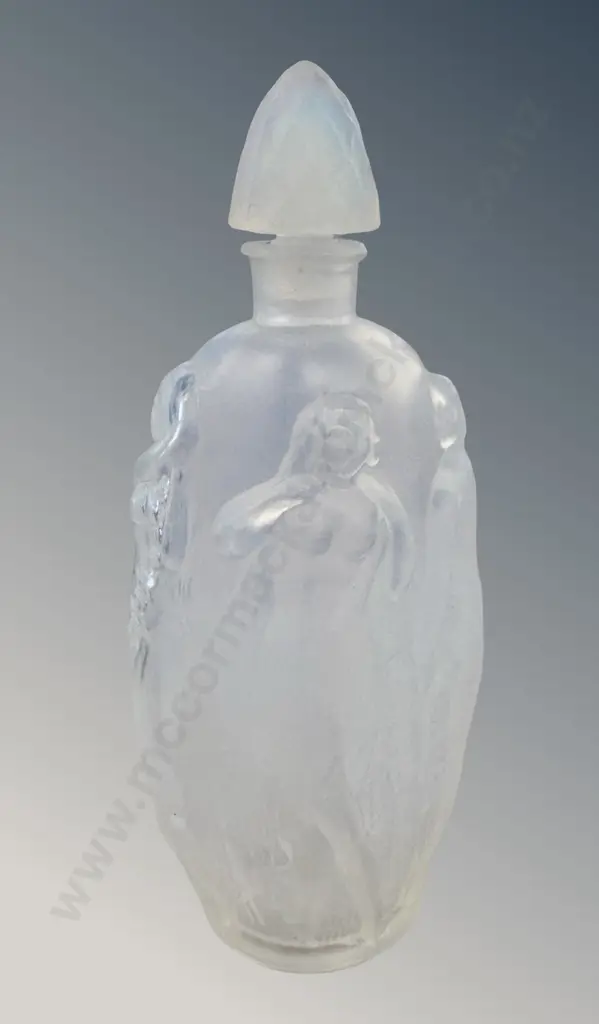 Sabina Paris Opeline Glass Bottle with Stopper H15cm Image 1++