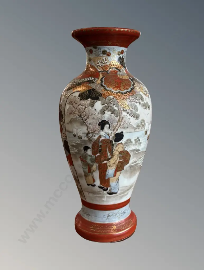 Satsuma Vase H33cm Image 1++