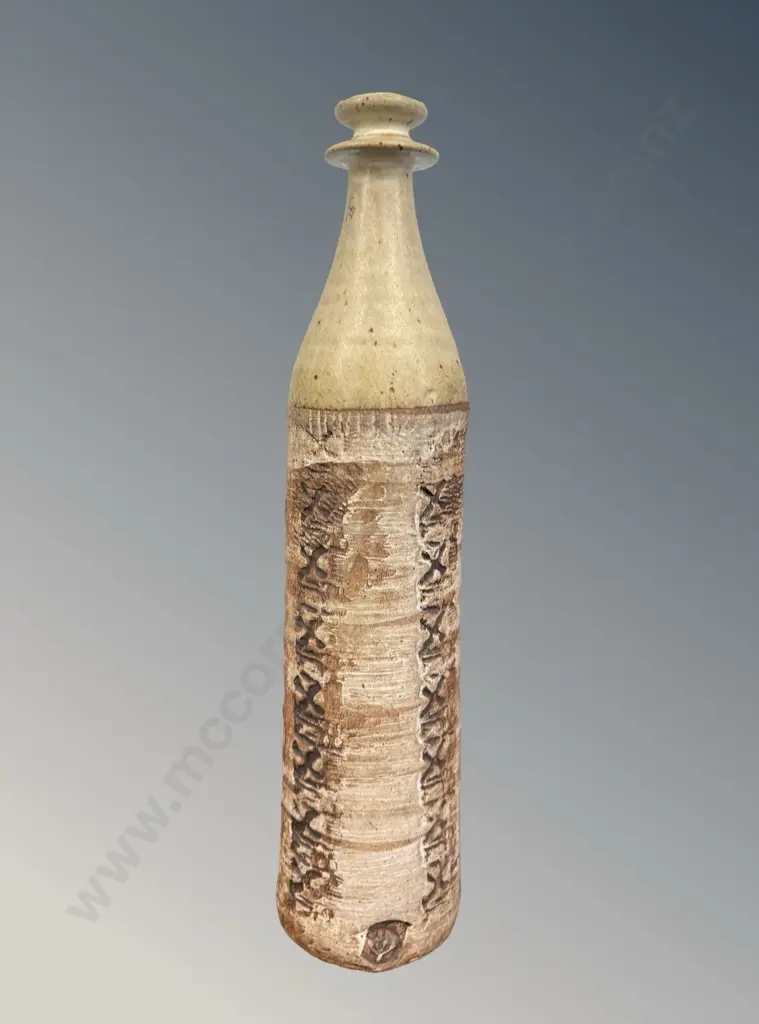 Dennis Hadfield Pottery Vase H38cm Image 1++