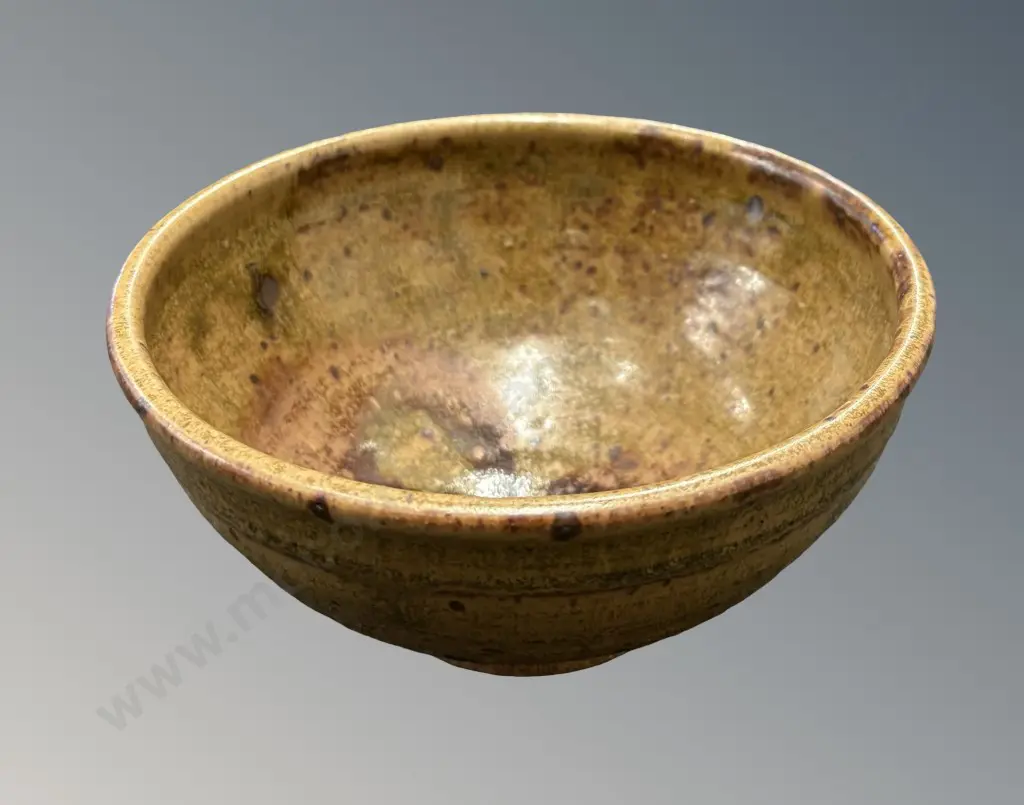 Mark Goertzen Pottery Bowl, H8xDia16cm Image 1++