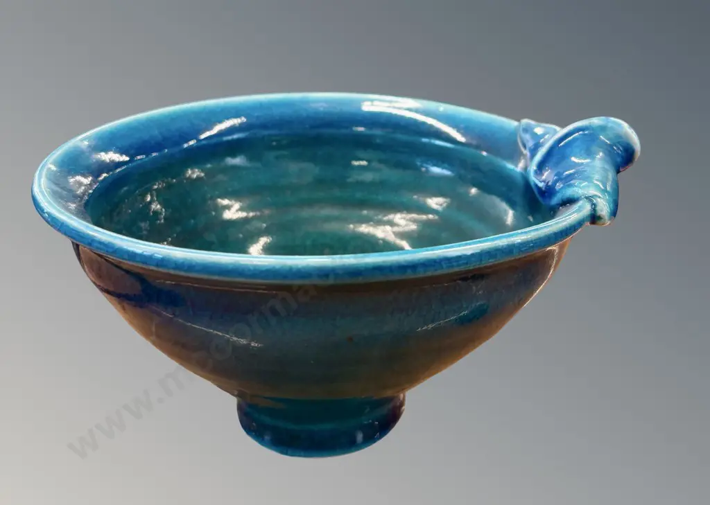 Merilyn Wiseman Turquoise Bowl Dia15xH9cm Image 1++
