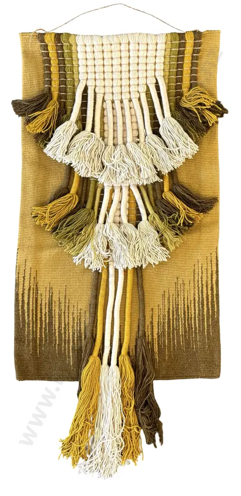 Unsigned  - Textile Wall Hanging, 150x71cm Image 1++