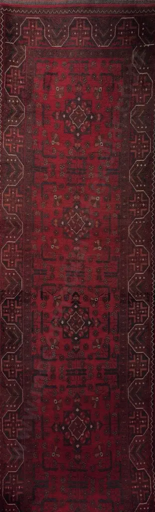 Persian Runner - Red, Brown and Black Tones 483x82cm Image 1++