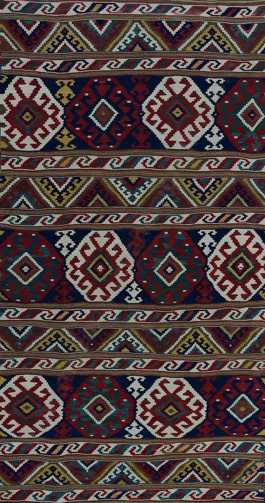 Caucasus Kilim, Geometric Design - Multi Tone 293x165cm Image 1++