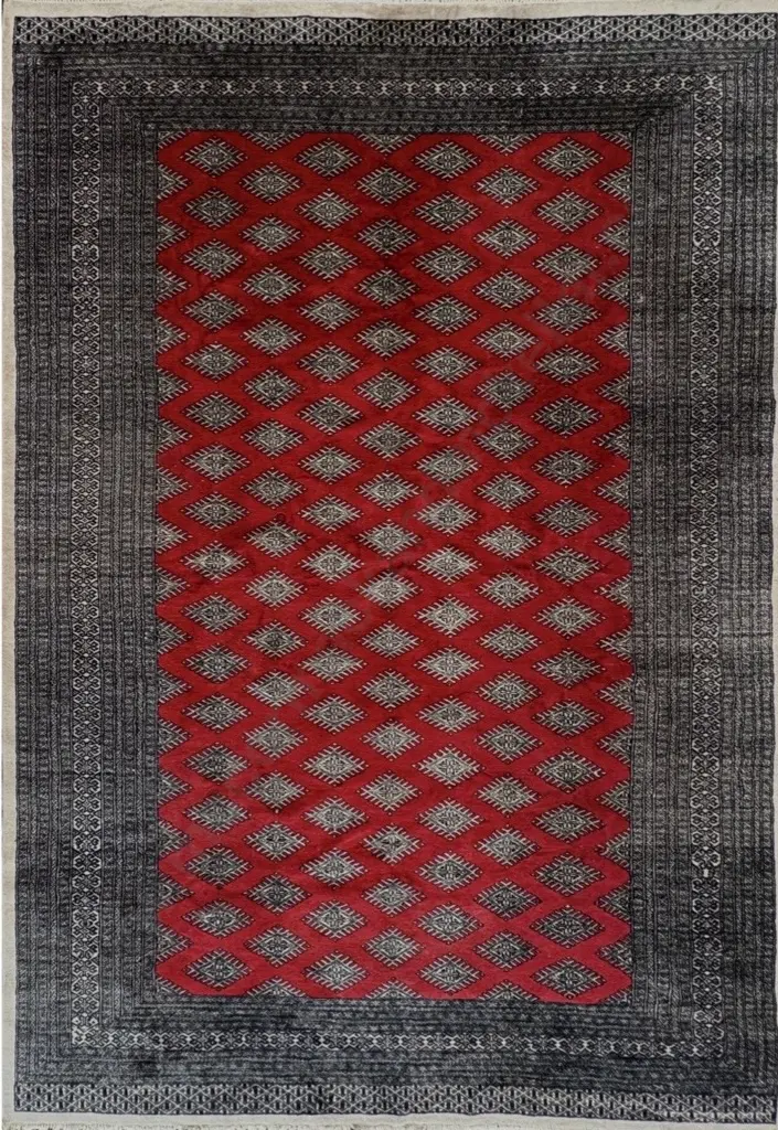 Persian Rug - Black, Red and Beige Tones 315x218cm Image 1++