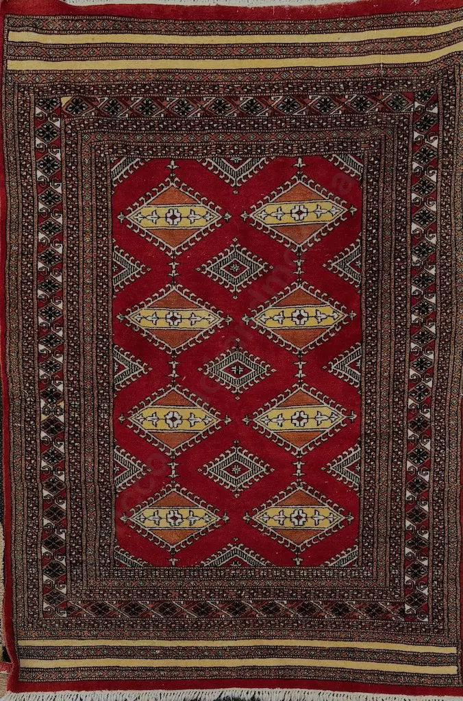 Persian Rug - Terracotta, Yellow and Brown Tones 176x120cm Image 1++