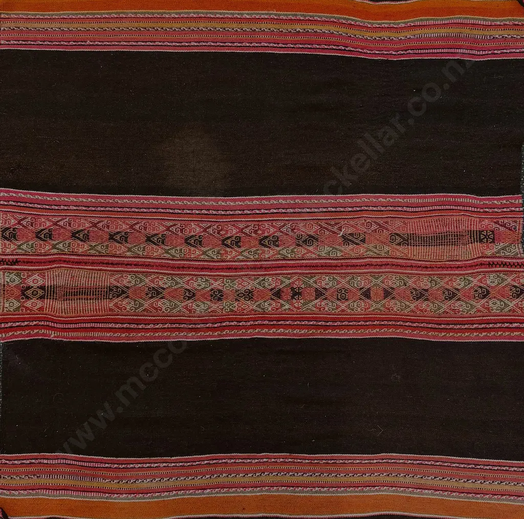 Kilim Throw - Brown, Orange and Red Tones 140x100cm Image 1++