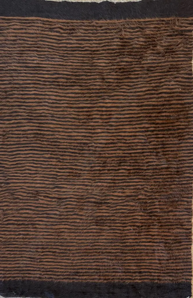 Toola Turkish Ceremonial Rug – All Natural Camel Hair 205x135cm Image 1++