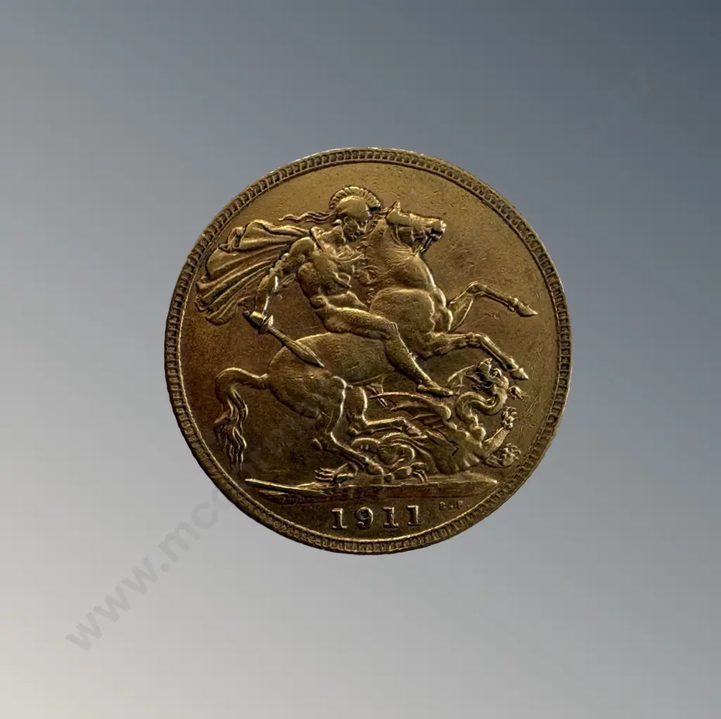 1911 Full Sovereign Perth Mint Image 1++