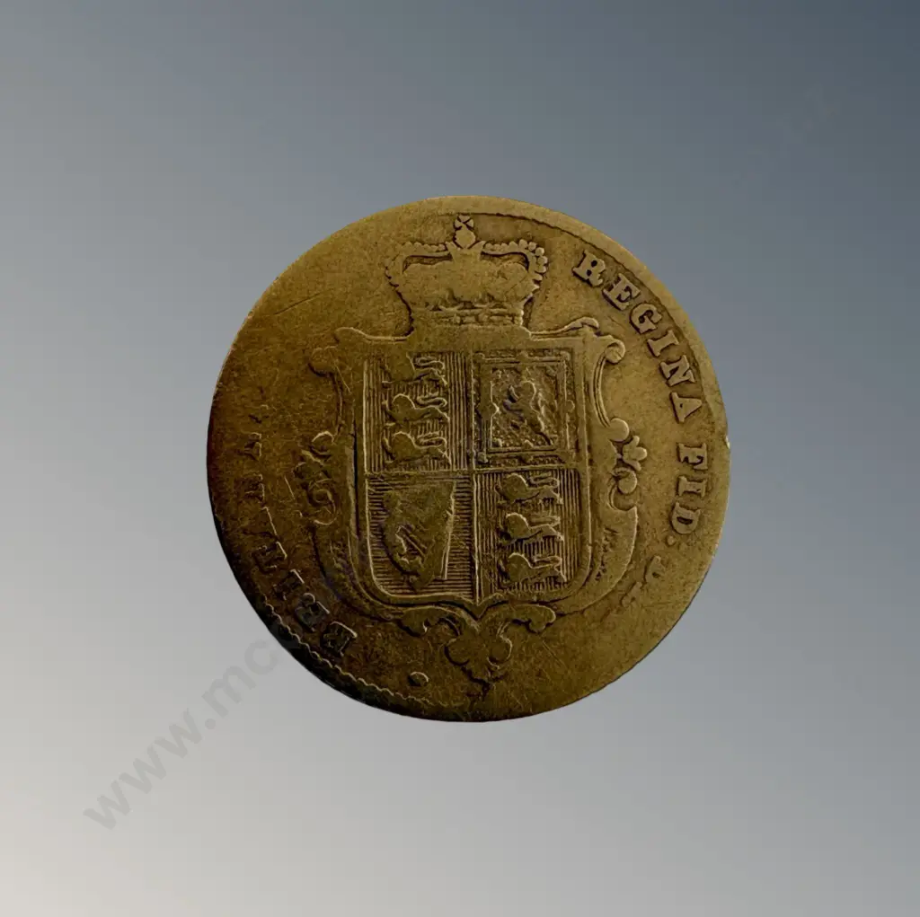 1870 Half Sovereign TW3.76gms Image 1++