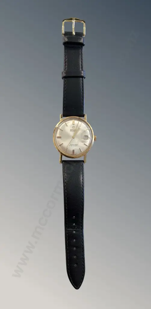 18ct Gold Omega Seamaster De Ville Automatic Wristwatch TW42.31gms Image 1++