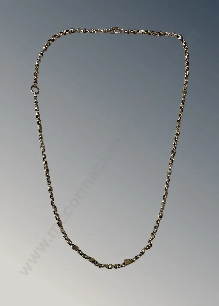 Gold Belcher Link Chain AF Image 1++