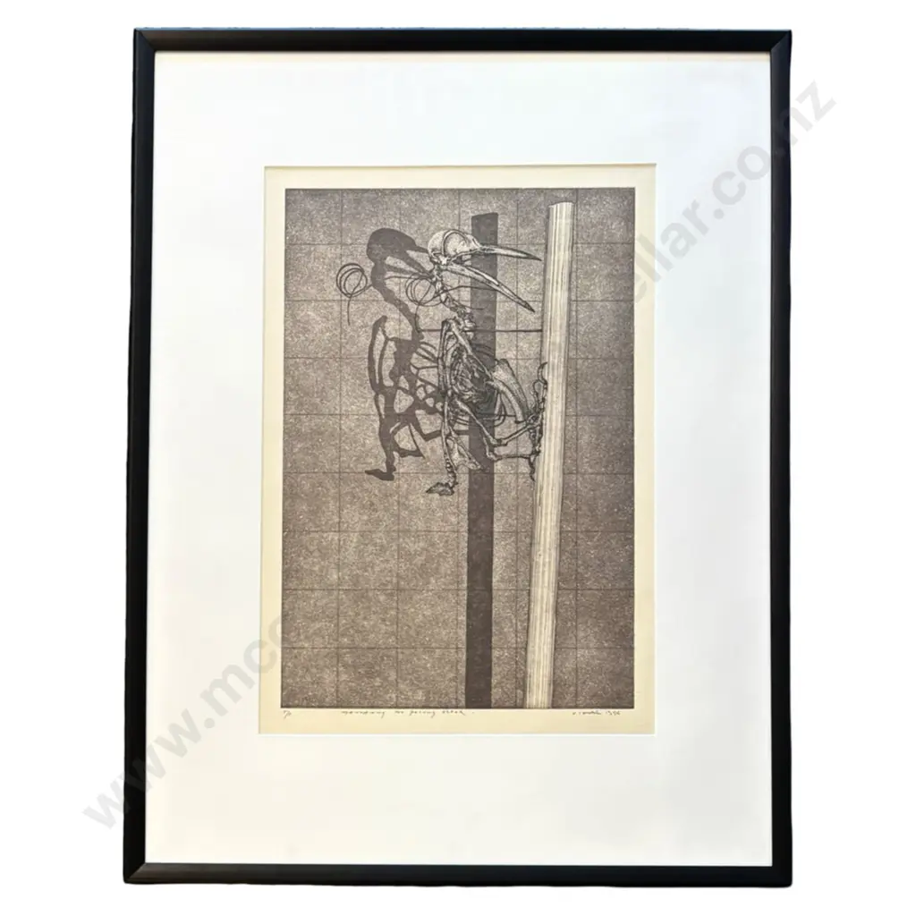 Barry Cleavin - Maintaining the Pecking Order, 1996 T/P on paper, 480x330mm Image 1++