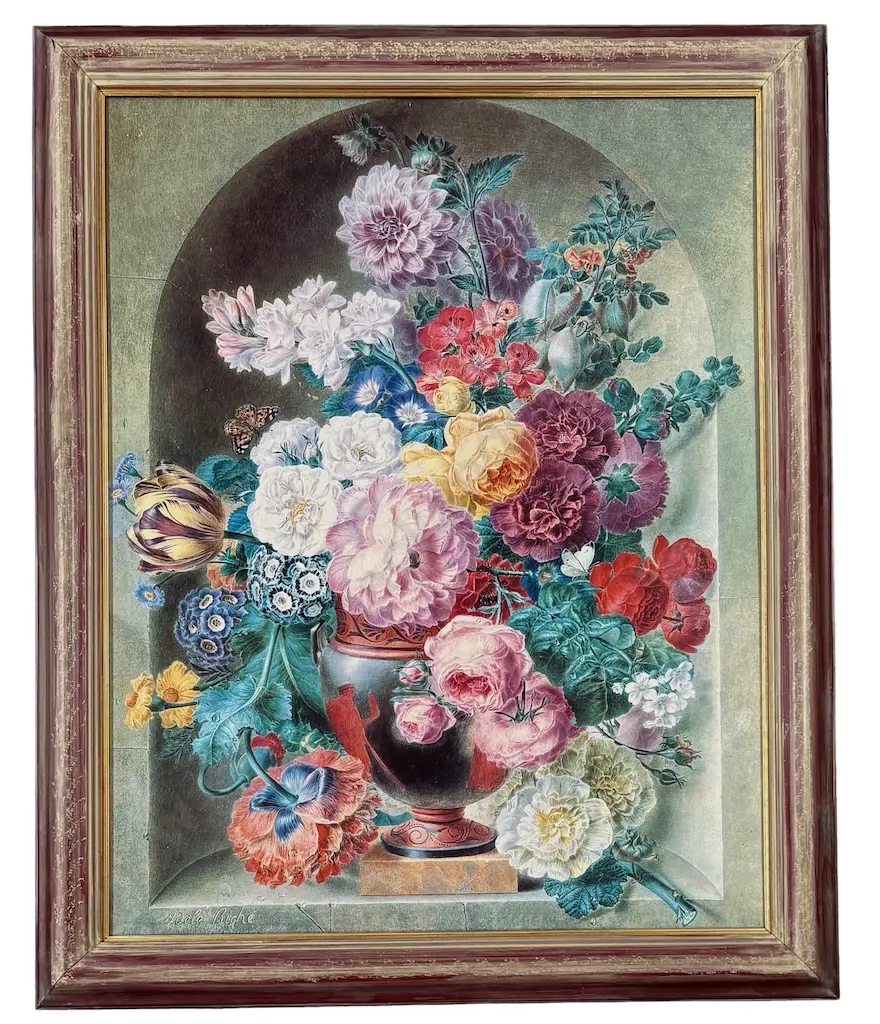 Adele Rich - Floral Study, WOP, 990x770mm Image 1++