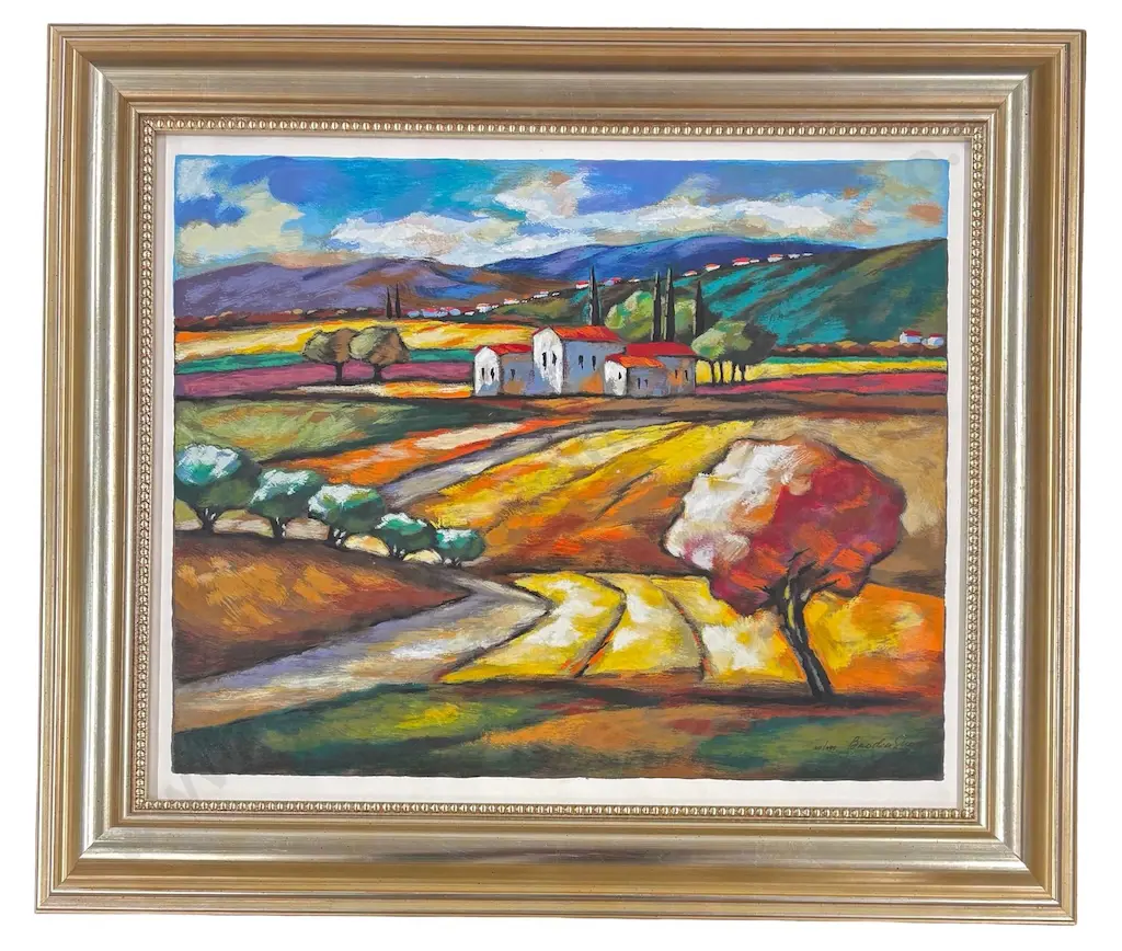 Siava Brodinsky - Bright Spring Day, 2007, serigraph in colour on paper, 510x625mm Image 1++