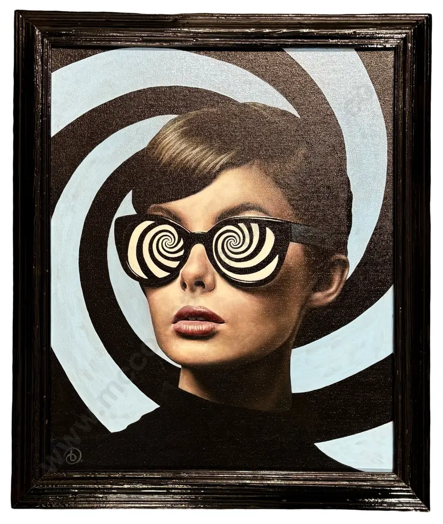 Dita Angeles - The Daily Wash, acrylic on canvas board, 440x350mm Image 1++