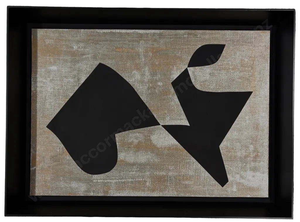 Mark Soltero - Forms of Light & Shadow, 2021, mixed media on board, 410x580mm Image 1++