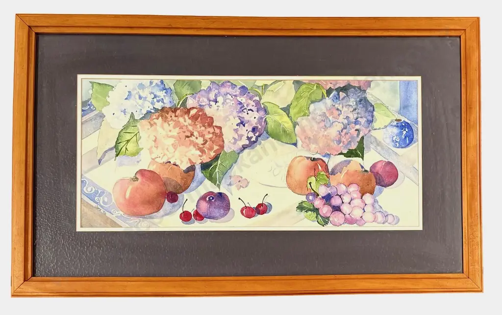 Jane - Still Life, watercolour on paper, 300x670mm Image 1++