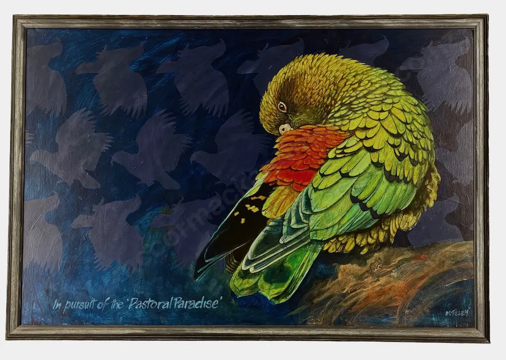 M Tilley - In Pursuit of the Pastoral Paradise, oil on board, 780x1190mm Image 1++
