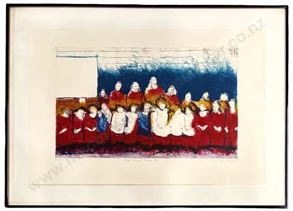 Pamela Jane Jamieson - Hugh - Hokonui, February 1899, A/P imp 1989, 400x600mm Image 1++