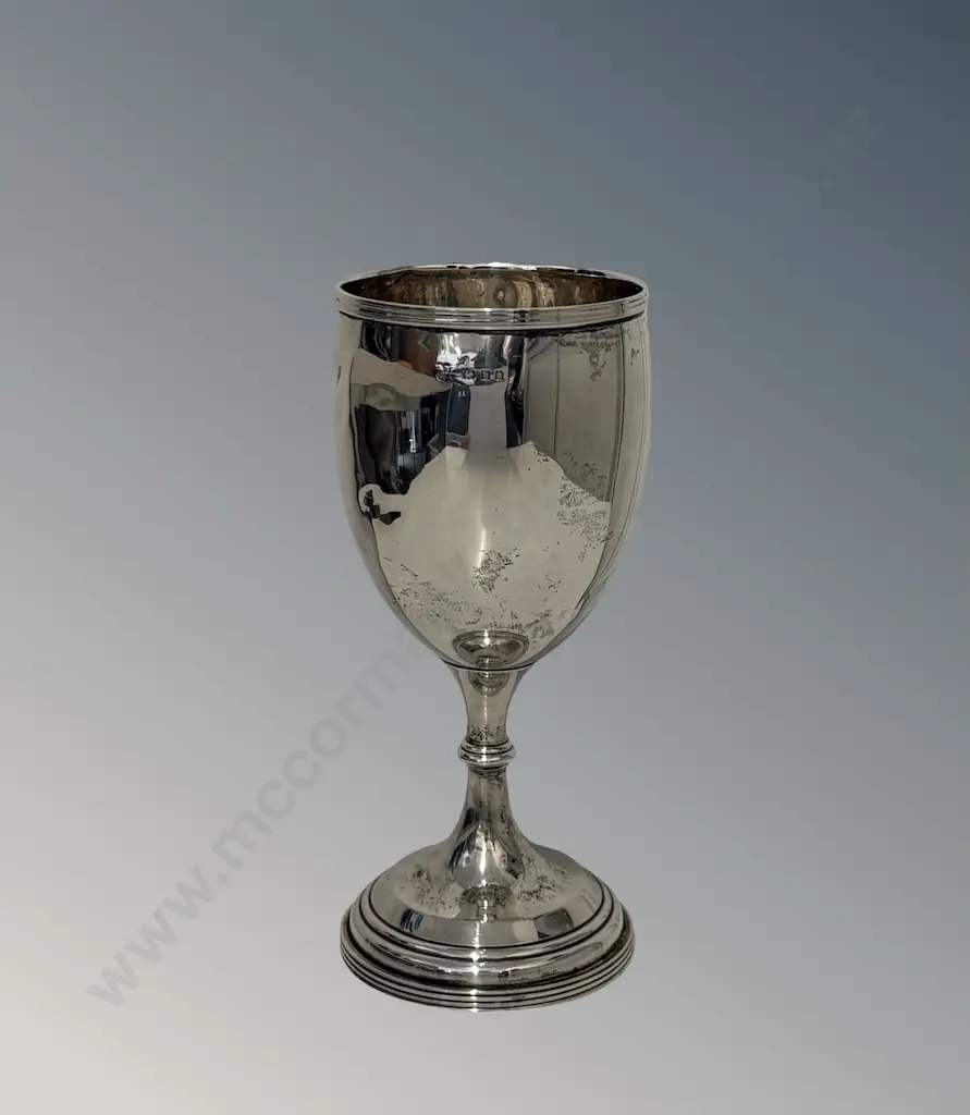 Sterling Silver Goblet, H15cm, TW96gms Image 1++