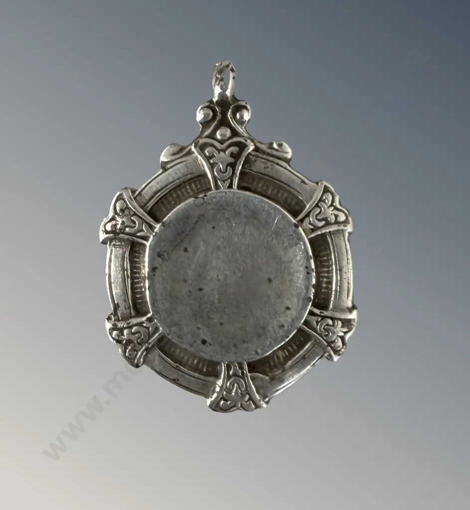 Sterling Silver Medallion, TW6.4gms Image 1++