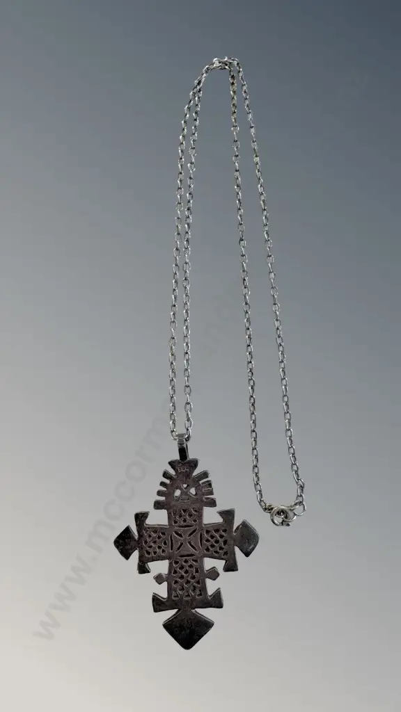 .958 Silver Pendant on a Silver Chain, Pendant Weight 20.82gms Image 1++