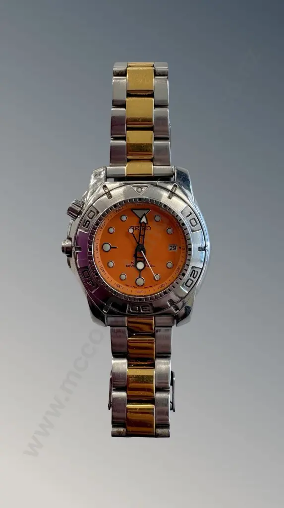 Seiko Divers Wrist Watch, Kinetic Image 1++