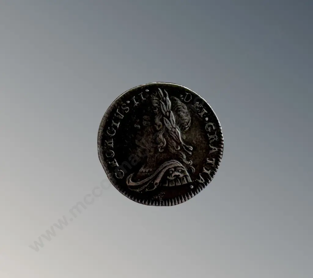18th Century British Silver Penny Image 1++