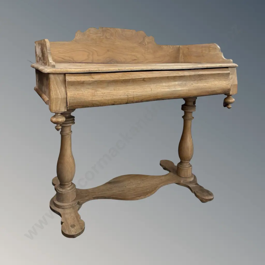 Pine Single Drawer Wash Stand L96xH79xD50cm Image 1++